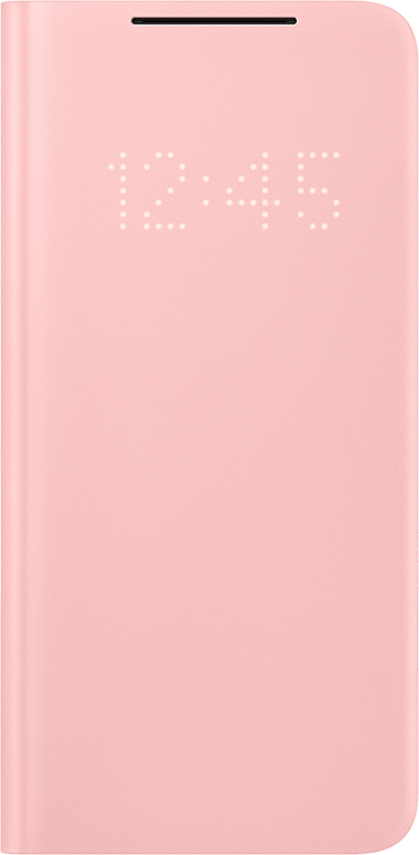 Folio LED View Cover Rose pour Samsung G S21 5G Samsung
