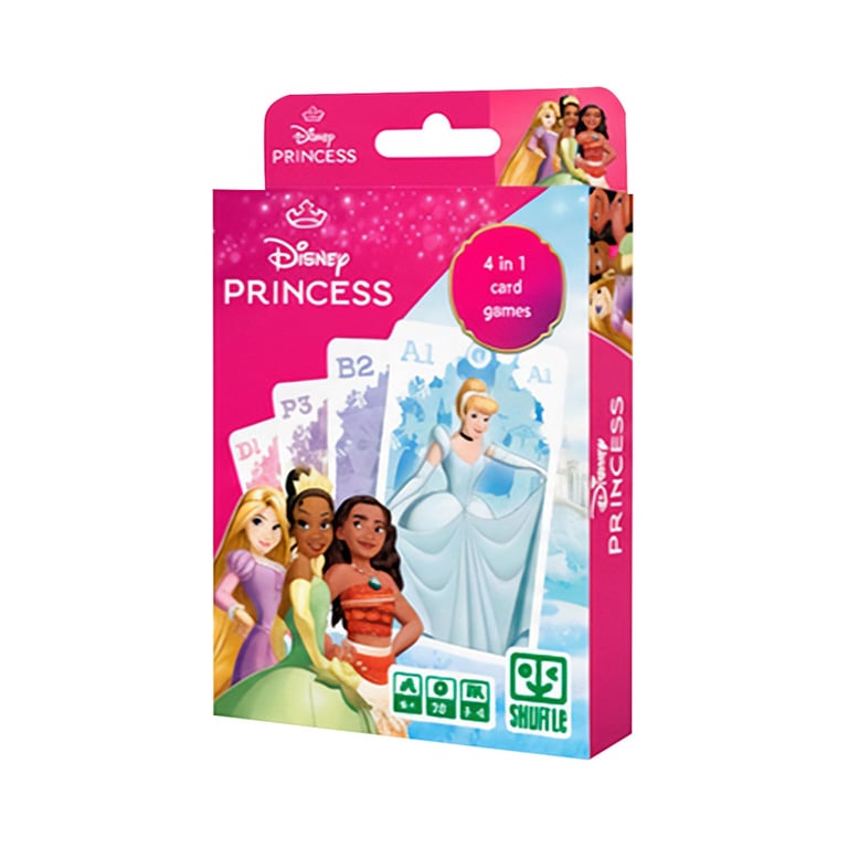 Disney Princess Jeu De Cartes 4 En 1 - vue 5