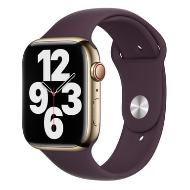 Sport Band pour Apple Watch Series 1 á 9 / SE (38/40/41 mm) / Series 10 (42 mm) - Taille S/M - Elderberry
