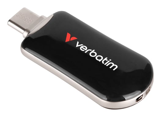 Verbatim 30226 lecteur USB flash 256 Go USB Type-C 3.2 Gen 1 (3.1 Gen 1) Noir