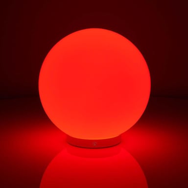 Nedis Lámpara de Ambiente RGB de 5W con Wi-Fi 360lm 2700-6500K Formato Esférico Blanco