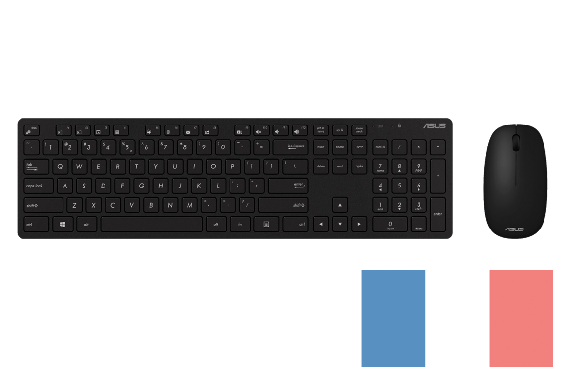 Clavier et souris sans fil W5000 noir