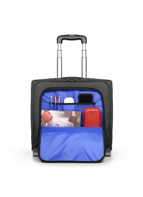 Port Designs HANOI II 39,6 cm (15.6'') Maletín con ruedas Negro