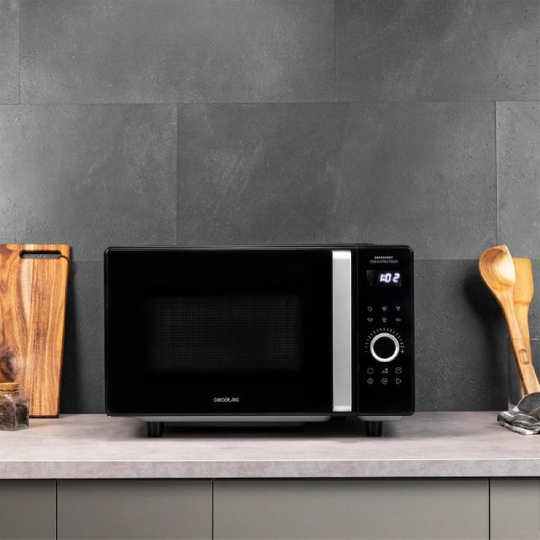 Cecotec Micro ondes GrandHeat 2300 Flatbed Touch . Sans plateau Capacité 23 . Puissance . 8 fonctions préconfigurées Minuterie jusqu'à 95 min. Verrou de sécurité pour enfant 25 - vue 6