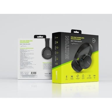 Casque supra-auriculaire sans fil - Buxton - BHP 7300 BLACK