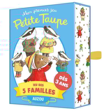 Juego de 5 familias El pequeño topo - Versión simplificada para niños