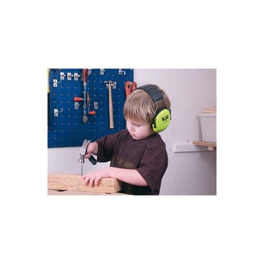 Casque de Protection Auditive 3M™ PELTOR™ Kid Vert SNR 27 dB