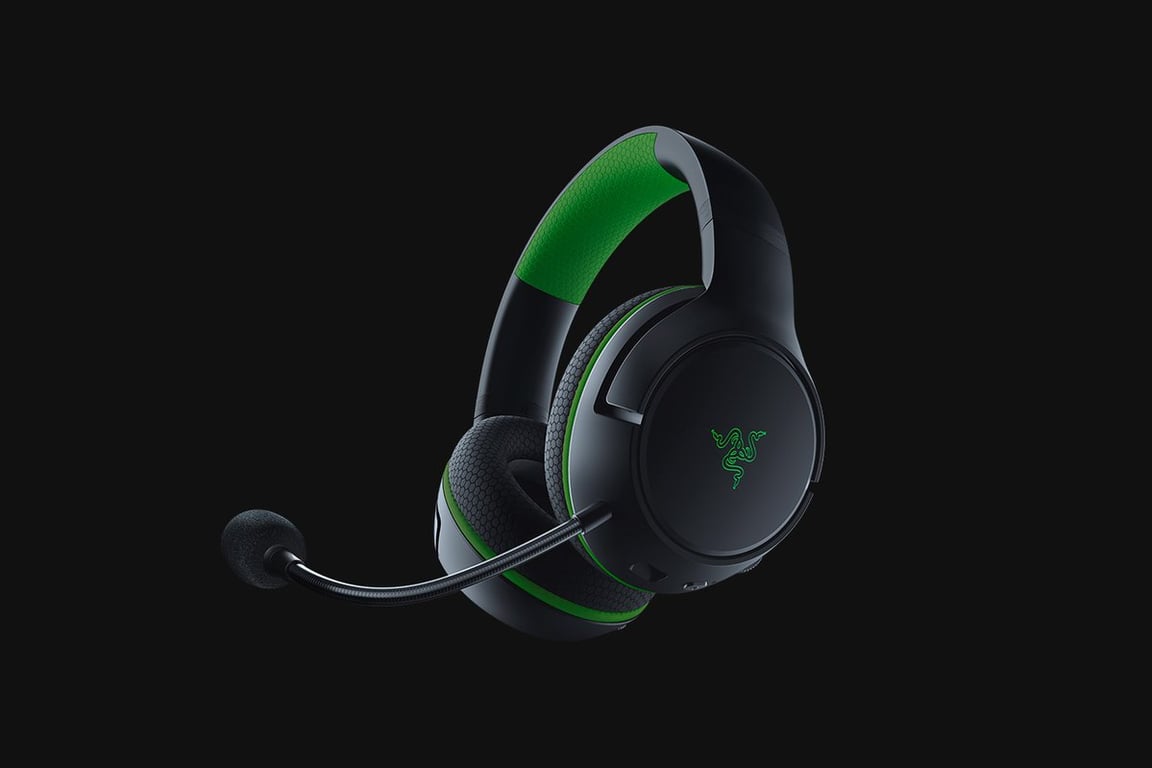 Diadema Razer Kaira para auriculares inalámbricos Xbox Play Negro