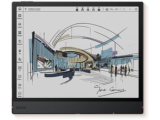 Boox Note Air5 C - vue 3