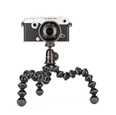 Joby GorillaPod 1K Kit: Treppiede 3 Gambe per Fotocamere Digitali - Colore Carbonio