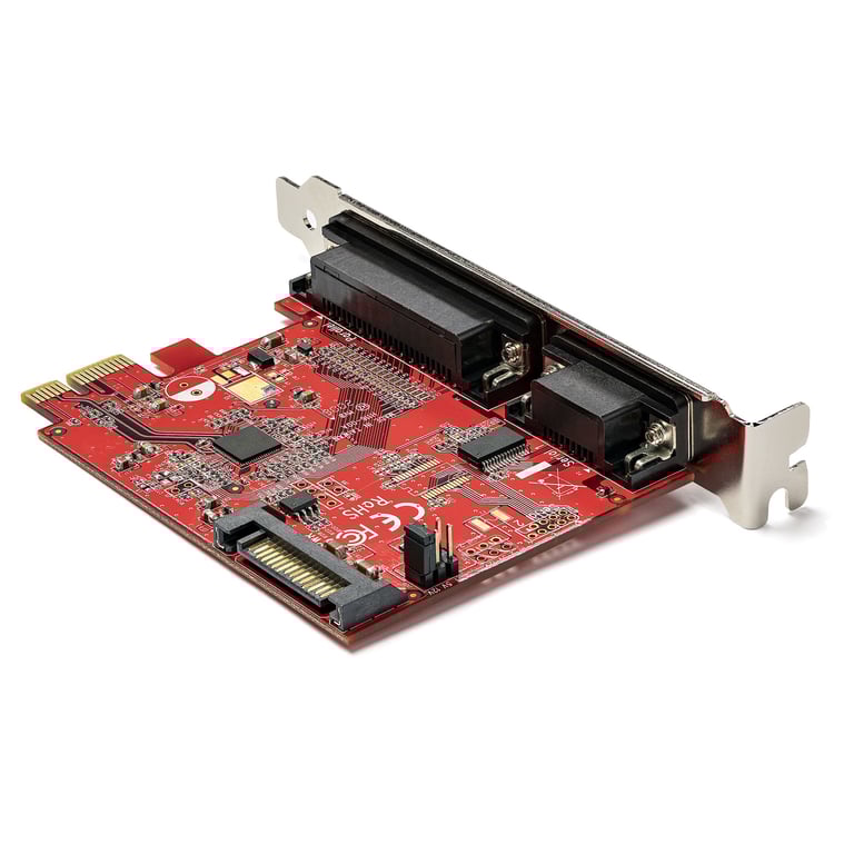 StarTech.com Carte PCIe avec Port SérieParallèle Carte Combo PCI Express avec 1x Port DB25 Parallèle & 1x Port Série RS232 Carte ContrôleurAdaptateur Carte PCIe Imprimante PEX1S1P950 ... - vue 4