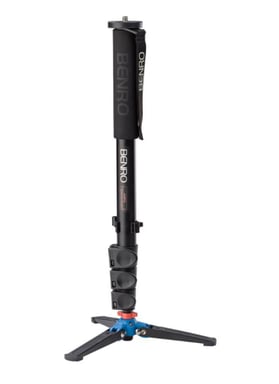 Benro A38FD pieds pour camescopes Aluminium Noir, Bleu, Orange