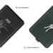 Sacoche Support pour Mac 15'' Simili Cuir Housse Multifonction Pochette Ordinateur Portable 15 Pouces