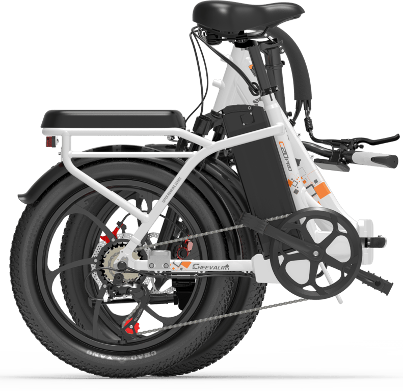 Vélo électrique pliant Cheevalry C20 Pro pneus larges de 20 pouces VTT électrique 48 V 20 Ah Neuf - vue 6