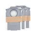 Sacs à poussière robot aspirateur Roborock Qrevo et Saros 3 pièces fermeture automatique Blanc