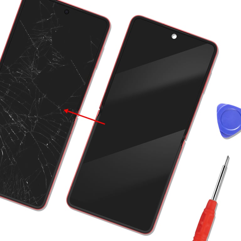 Samsung Écran Complet Original pour Galaxy Z Flip7 avec Vitre et Châssis Service Pack - vue 5