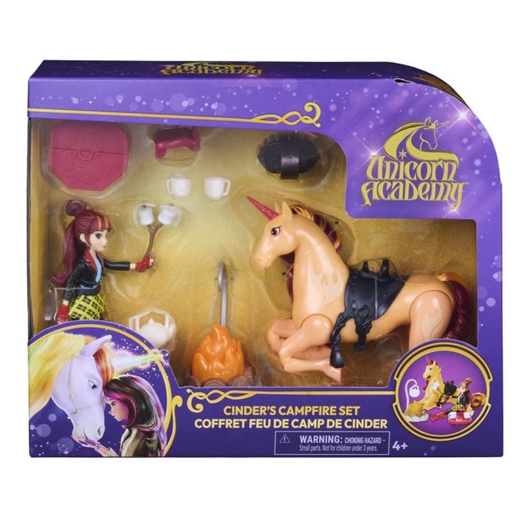 Spin Master C Campfire Unicorn Academy Valentina Mini-poupée Licorne Cinder