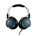 Audio-Technica ATH-G1 casque Avec fil Arceau Gaming Noir, Bleu