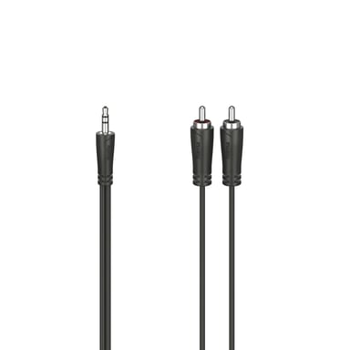 Hama 00205111 cavo audio 3 m 3,5 mm 2 x RCA nero
