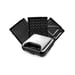 Kitchencook - Appareil à Sandwich 3en1 - 800w - Revêtement Antiadhésif - Plaque(21,6x12cm) - Contrôle Thermostat - Noir