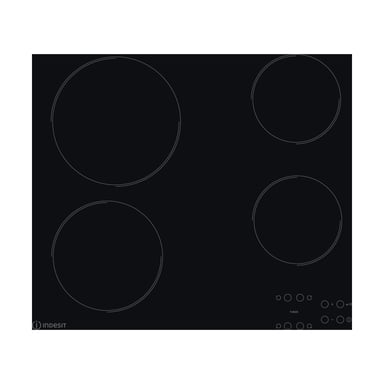 Indesit AAR 160 C Nero Integrato 58 cm Ceramica 4 zona(e)