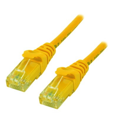 MCL FCC6M-0.50M/J cavo di rete giallo 0,5 m Cat6 U/UTP (UTP)