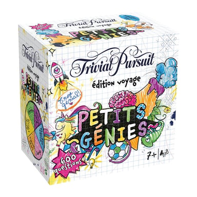 Jeu de quiz de voyage Winning Moves Trivial Pursuit Voyage Les Petits Génies 600 questions Multicolore
