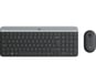Logitech MK470 Tastiera Wireless RF Mouse incluso AZERTY Francese Grafite