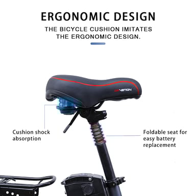 Vélo Électrique DrveTion AT20 - 20*4.0 Pouces Moteur 750W Batterie 48V20Ah Autonomie 60-90KM - Noir Mat