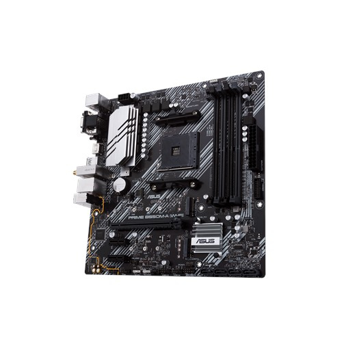 ASUS PRIME B550M A WI FI AMD B550 Emplacement AM4 micro ATX Neuf - vue 3