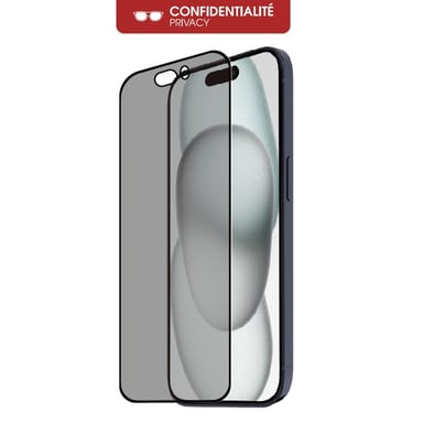 Tiger Glass Plus VT Recycle Confidentiel iPhone 15