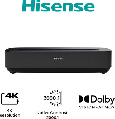 Hisense PL1SE proiettore a ottica ultra corta 2100 ANSI lumen DLP 2160p (3840x2160) Nero