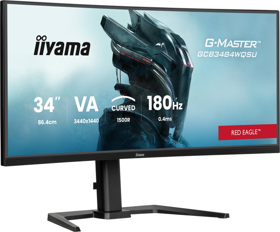iiyama G-MASTER GCB3484WQSU-B1 écran plat de PC 86,4 cm (34 ) 3440 x 1440 pixels UltraWide Quad HD LED Noir - Neuf