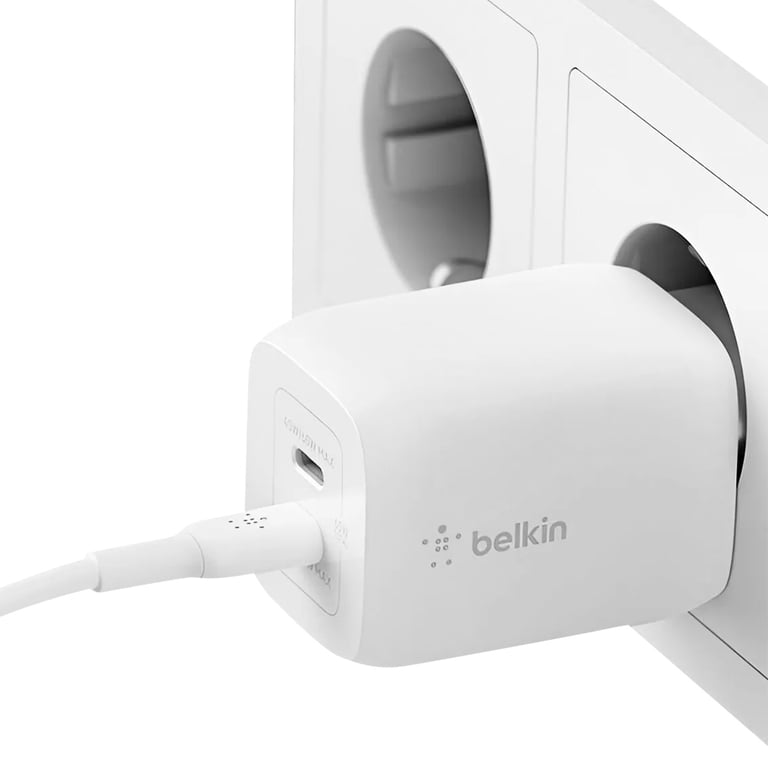 Chargeur secteur USB C x2 GaN PPS + Cable USB C 2m - vue 7