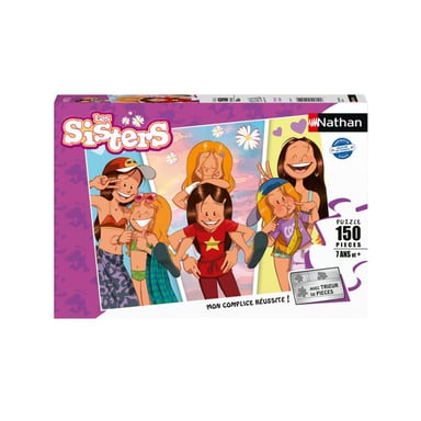 Puzzle 150 pièces Nathan C'est parti mon kiwi Les Sisters