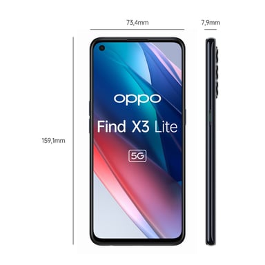 Find X3 Lite 128 GB, Negro, desbloqueado