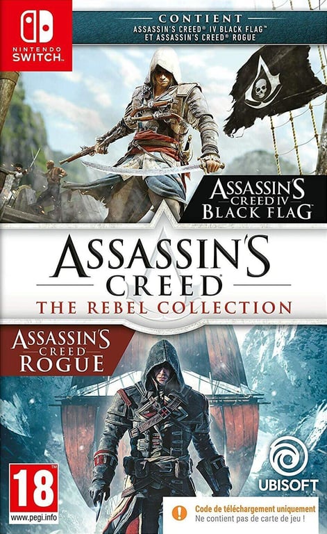 ASSASSIN' CREED REBEL COLLECTION SWITCH CODE IN BOX - vue 4