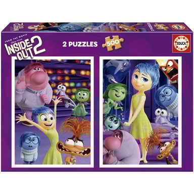 Puzzle 2x500 Inside Out 2