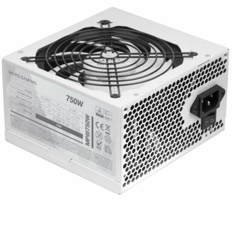 Alimentation Mars Gaming MPIII MPIII750 Technologie AI RPM Efficacité APFC NUMÉRIQUE 99 % Fo Neuf - vue 2