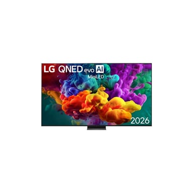 Téléviseur LG 100QNED87B6 QNED evo Mini-LED 4K 100'' Smart TV webOS 26 120 Hz Noir
