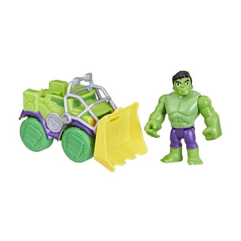 Coffret Camion démolisseur de Hulk, Spidey et ses Amis Extraordinaires -  Hasbro