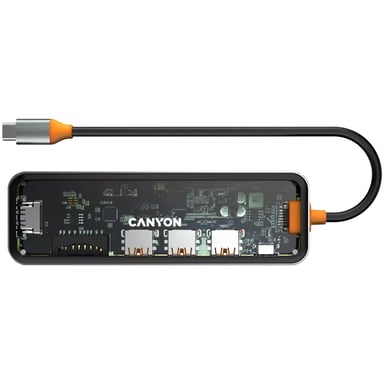 Canyon DS-13 USB Tipo C 5000 Mbit/s Gris