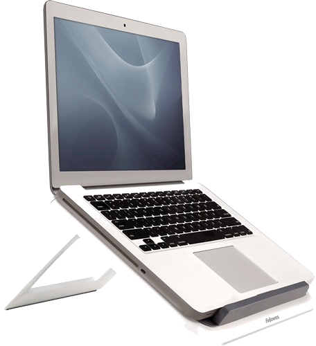 Fellowes Support QuickLift pour ordinateur portable I-Spire Series - Blanc