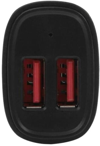 StarTech.com Chargeur de voiture USB a 2 ports - Haute puissance (24 W/4,8 A) - Noir (USB2PCARBKS)
