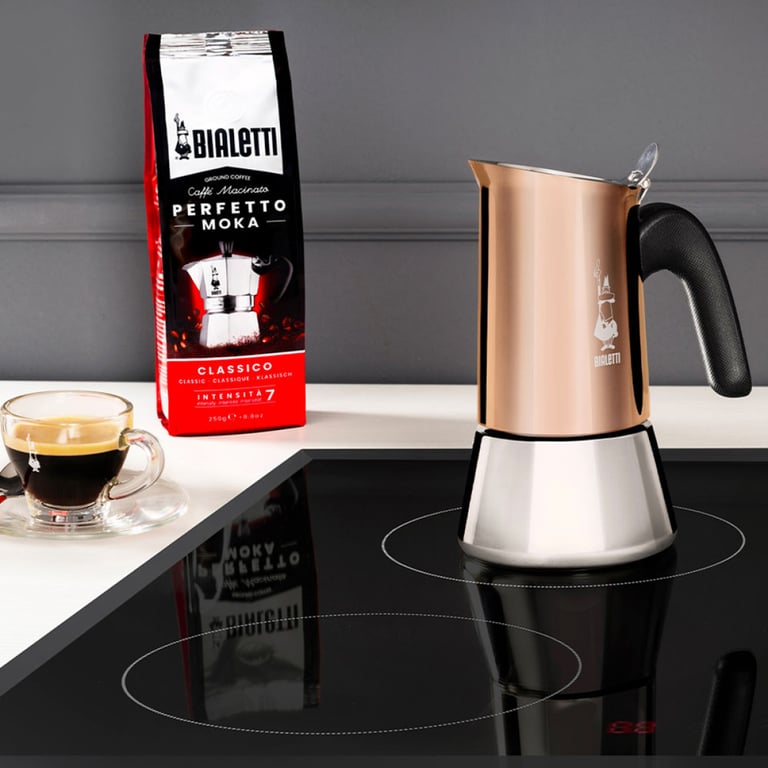 Bialetti Venus Cafetière à moka 0,24 L Cuivre, Acier inoxydable - Excellent état