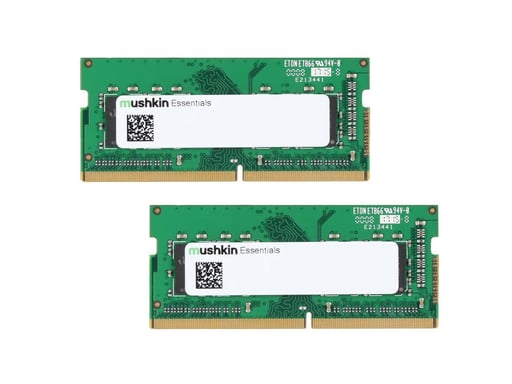 Mushkin Essentials módulo de memoria 16 GB 2 x 8 GB DDR4