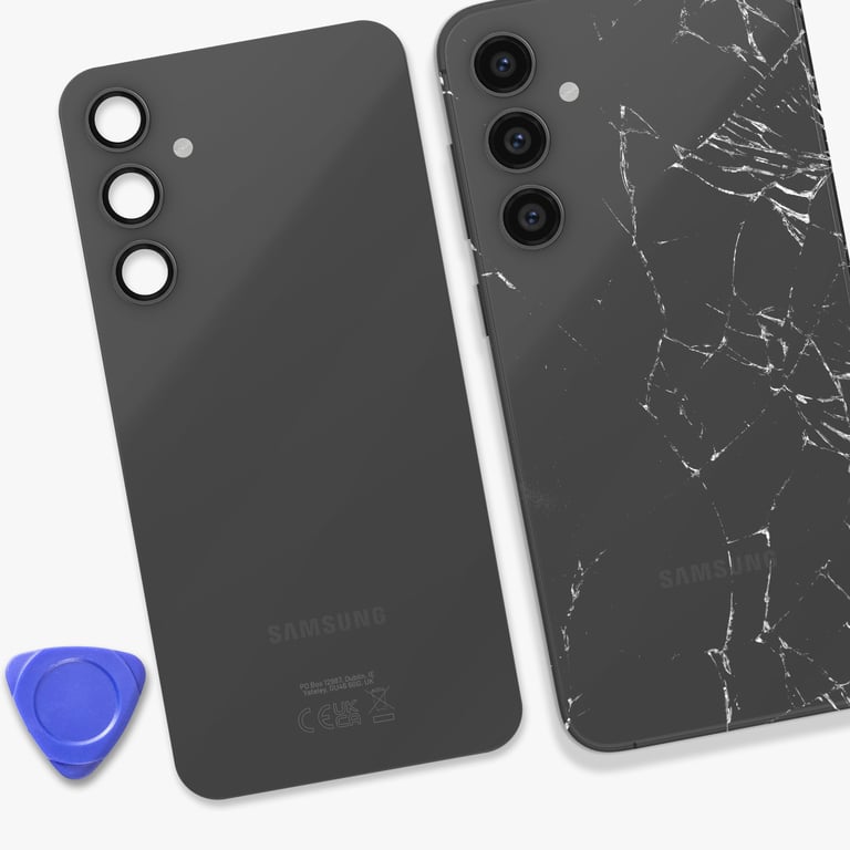 Vitre Arrière pour Samsung Galaxy S23 FE avec Lentille Caméra Original Neuf - vue 8