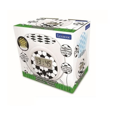 Sveglia proiettore in edizione calcio con funzione timer LEXIBOOK