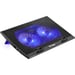 YENKEE YSN 120 sistema di raffreddamento per computer portatili 43,2 cm (17'') Nero, Blu
