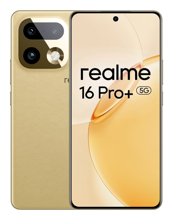 realme 16 Pro+ 512 Go Or - vue 3
